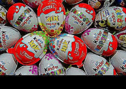 #6 Игрушки  киндер сюрприз весенняя серия 2017 повар художник и рыбак kinder surprise 2017 Carolina