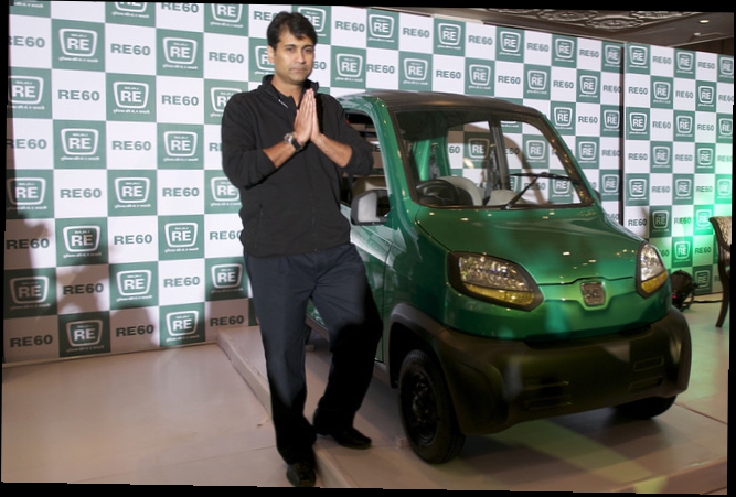 В Россию едет  самый дешевый в мире автомобиль - индийский Bajaj Auto Qute