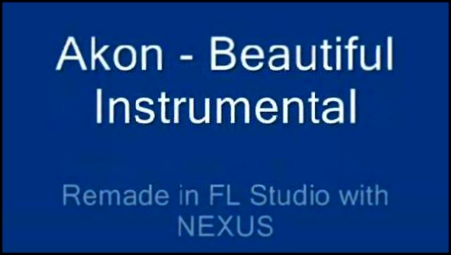 Видеоклип Akon-Beautiful INSTRUMENTAL