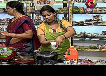 Kitchen Magic Season 3 - Ashwathi and her family in Family Round part 1