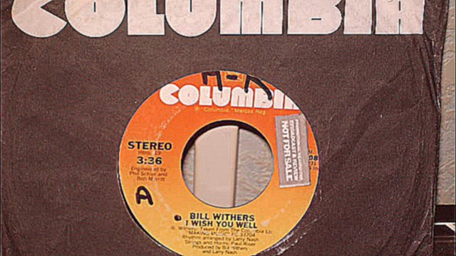 Видеоклип BILL WITHERS   -   I WISH YOU WELL