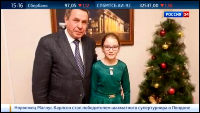 Школьница из Новосибирска получила на Новый год велосипед от Путина