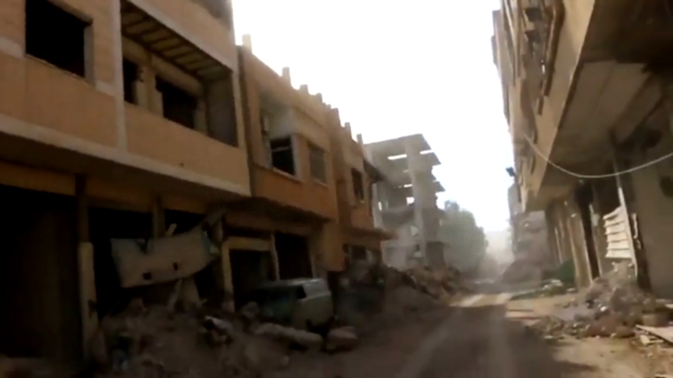 14.11.15 ВКС России успешно уничтожили авиаударом базу ИГИЛа в пров. Дамаск.