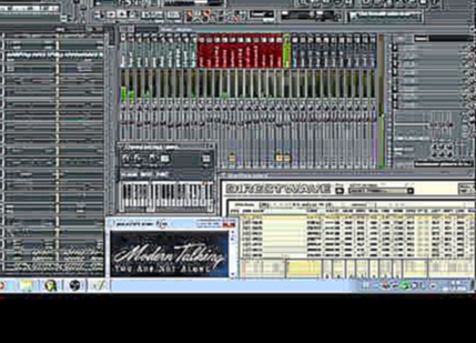 Видеоклип Modern Talking - You Are Not Alone (Instrumental Cover in FL Studio 7)