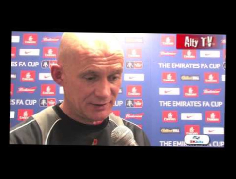 Lee Sinnott - Barnsley FA Cup 1st Rd Post Match Interview