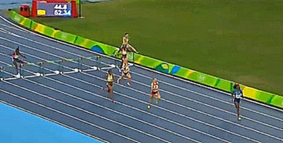 Ріо-2016: 400 м з/б, жінки, півфінал Вікторія Ткачук