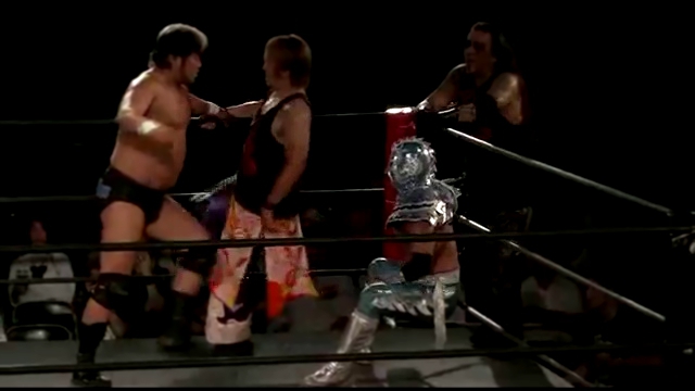 Suwama, Takuya Sugawara & TARU vs. KAMIKAZE, TAKA Michinoku & Ultimo Dragon