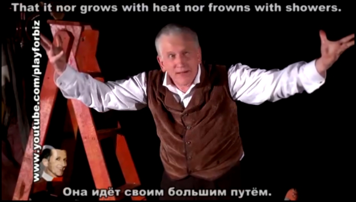 Видеоклип Мою любовь не создал случай - Стихи Шекспира - стихи про любовь -  124 сонет - Николай Обабков