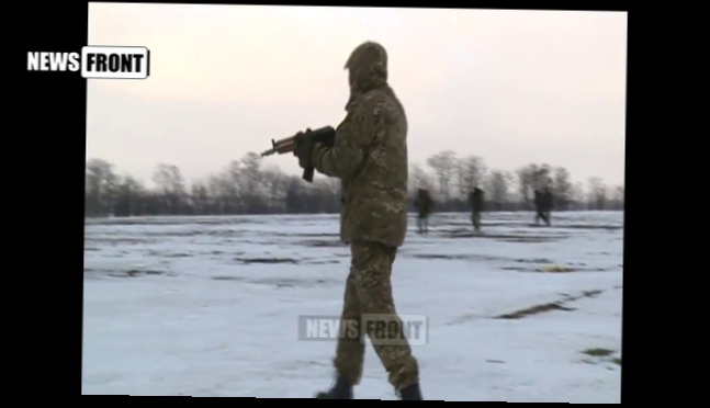 Бойцы, пожелавшие вступить во внутренние войска ДНР, проходят ускоренную подготовку на полигоне