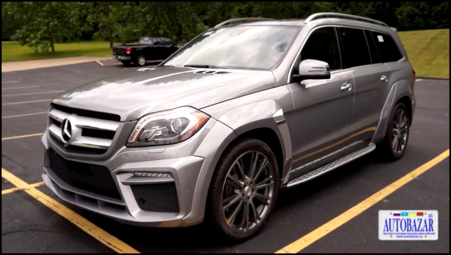 2014 Mercedes-Benz GL Brabus B63S 700 Widestar Видео. Тест драйв Мерседес GL Brabus. Авто из США.