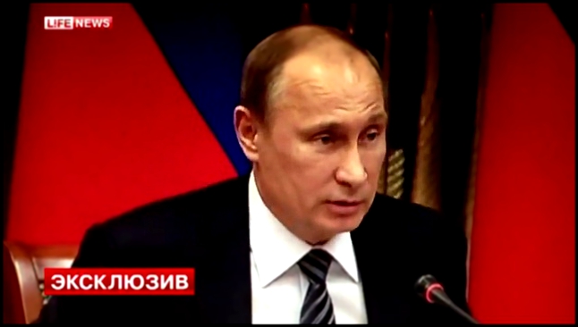 Видеоклип Путин грозится распустить правительство