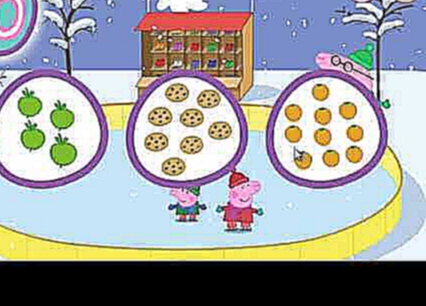 Свинка Пеппа на льду Сказка игра!Pig Peppa для самых маленьких!