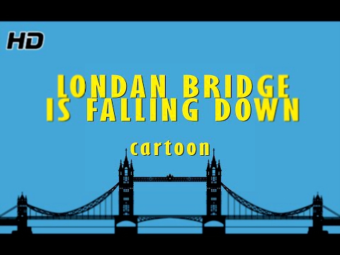 Видеоклип London Bridge is Falling Down Nursery Rhymes | English Animated Rhymes rhymes for kids children