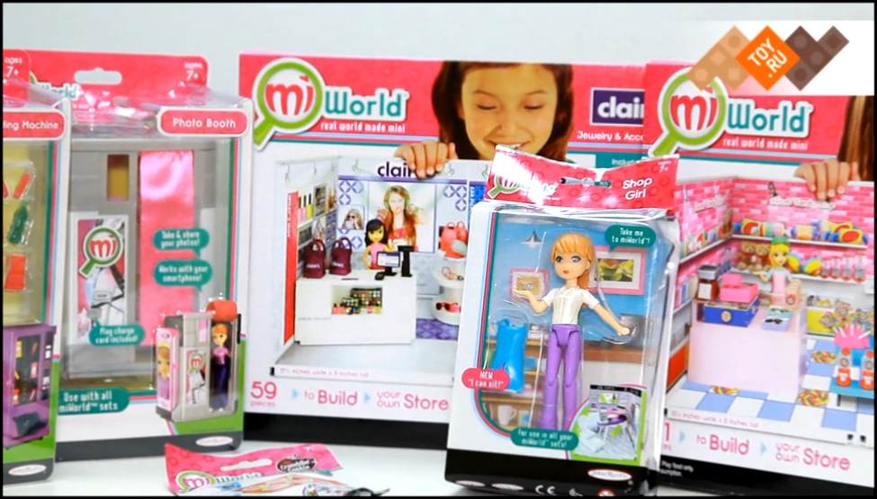 Игровой набор Ми Ворлд miWorld Бутик Claires 