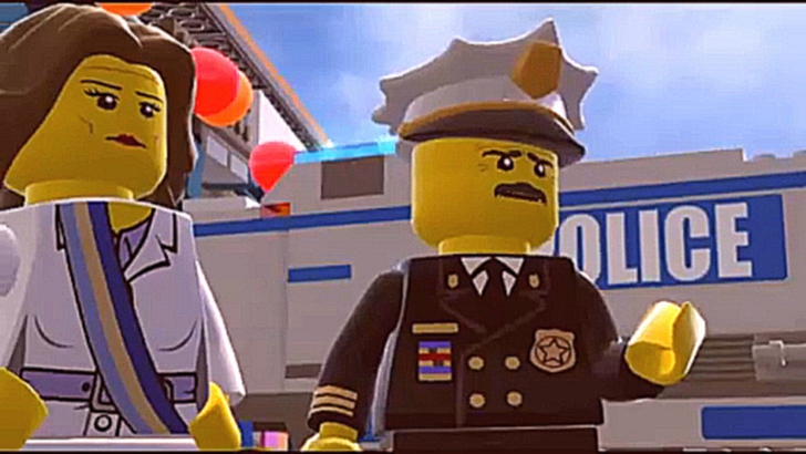 Мультяшки из игры LEGO city про ПОЛИЦЕЙСКИХ Лего Сити Все серии на русском 3 часть