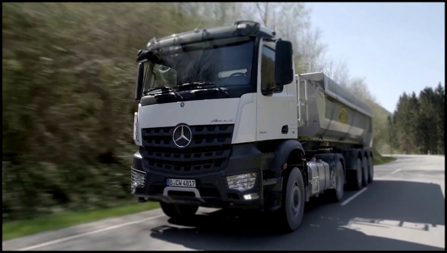 Daimler Trucks Вождение Видео-стрит - Arocs HAD 1845 LS