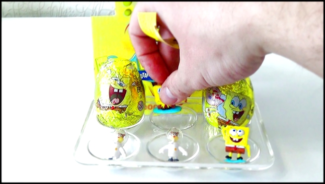 Спанч Боб Сюрприз Яйца Видео для Детей  Spongebob Surprise Eggs Nickelodeon Video For Children