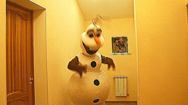 Видеоклип Руки Вверх - Крошка моя. Снеговик Олаф Танцующий на Ваш праздник. 