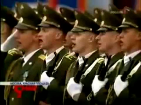Видеоклип Гимн России, Парад Победы 2007