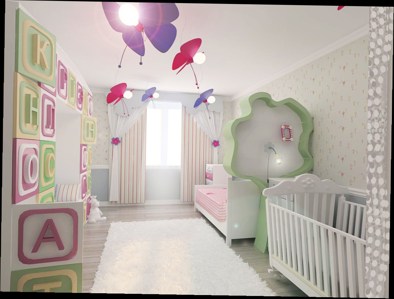 Дизайн детской комнаты, который придется по душе