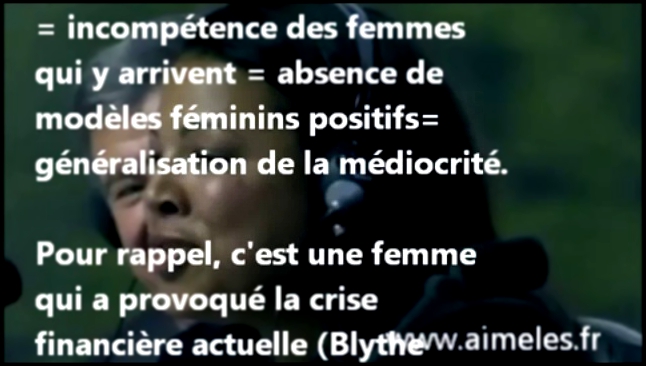 Видеоклип Le féminisme sauce médef.