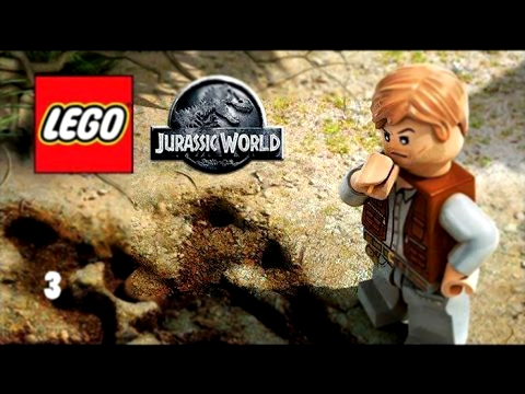 Прохождение LEGO Jurassic World [3] - Исла-Нублар - Парк юрского периода [60 fps]