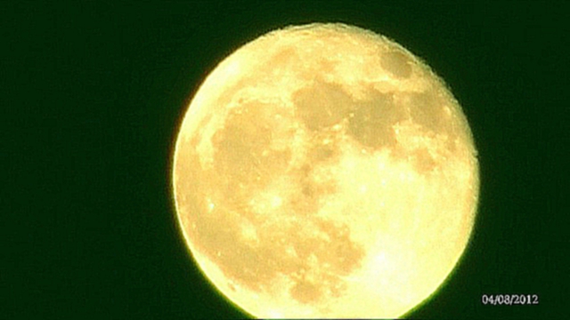 Супер полная Луна - наблюдение из Снежинска, Россия - НОЧЬ НА 8 апреля 2012