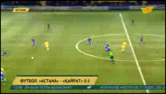 Видеоклип Футбол. «Астана» – «Қайрат» 0-1