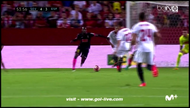 Видеоклип 4-3 Franco Vázquez Goal - Sevilla FC 4-3 RCD Espanyol - Spanish La Liga 20.08.2016 HD