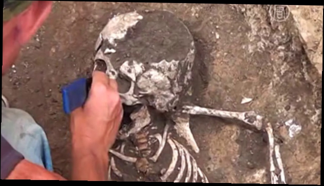 Обнимающиеся скелеты возрастом 3500 лет нашли в России