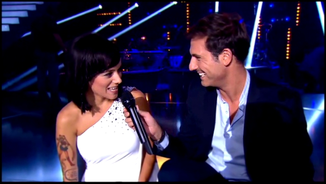 Видеоклип Alizée - Danse ave les stas - Interview before the 2nd week prime