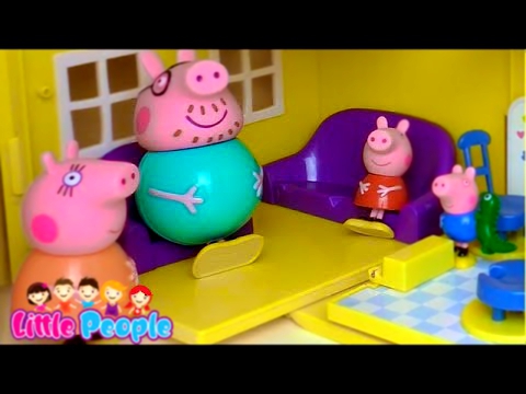 Свинка Пеппа. Сказка на ночь. Мультфильм. Игрушки для детей. Peppa Pig.