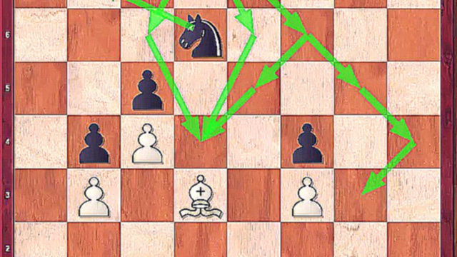 Видеоклип Уроки шахмат - Слон против Коня