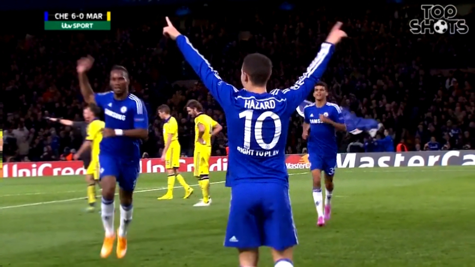 Видеоклип TOP SHOTS | Топ 10 голов Chelsea 2014/2015 | половина сезона | HD