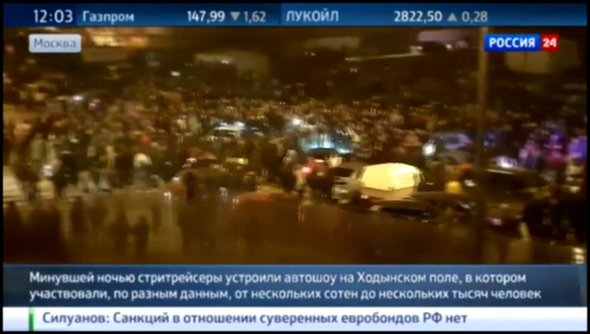 Видеоклип Стритрейсеров с Ходынки привлекли к ответственности за нарушение тишины