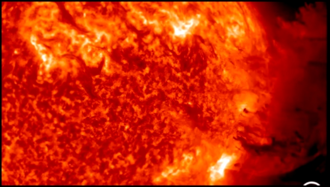 Видеоклип Огромный взрыв на Солнце 7 июня 2011