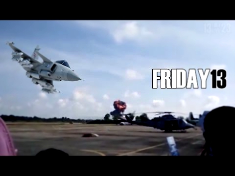 FRIDAY 13 2017 | JET CRASH in THAILAND | ИСТРЕБИТЕЛЬ РАЗБИЛСЯ В ТАЙЛАНДЕ