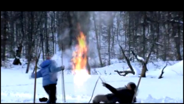 Видеоклип Выделение метана из сибирских талых озер