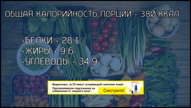 Куриная печень, тушеная с овощами. Завтрак для похудения. [Рецепты для похудения]