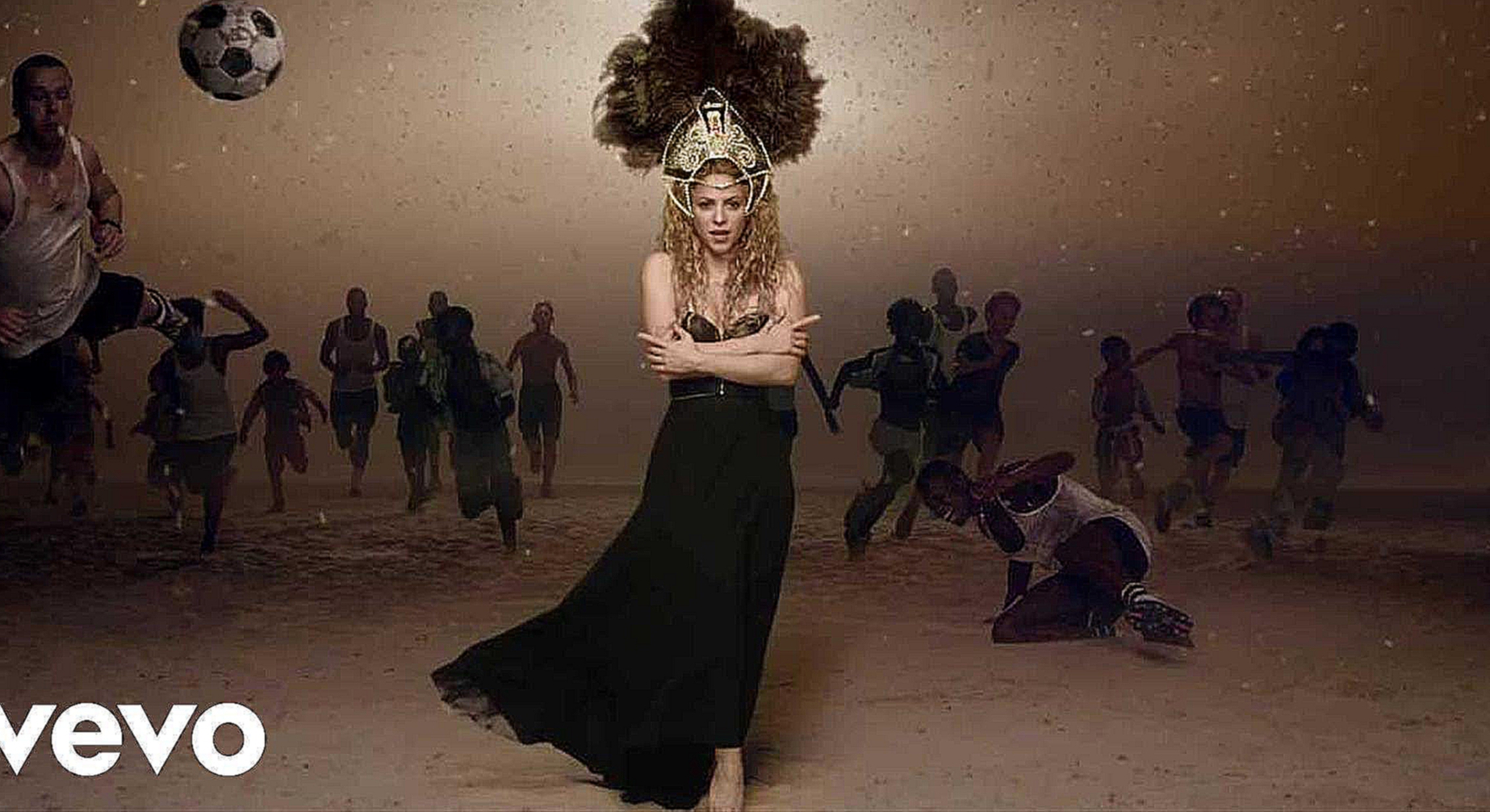Видеоклип Shakira - La La La ft. Carlinhos Brown