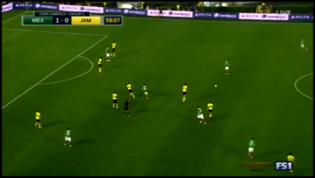 Видеоклип Мексика - Ямайка 2-0 (10 июня 2016 г, Кубок Америки)