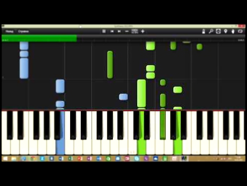 Видеоклип Папины дочки (Uma2rmaH) на пианино