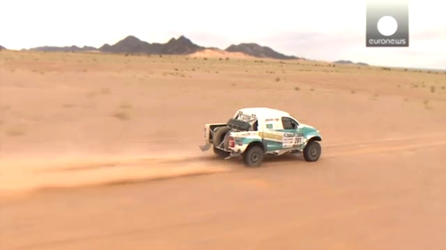 Видеоклип 05 01 2016 7 этап Euronews Africa Eco Race: позади седьмой отрезок маршрута