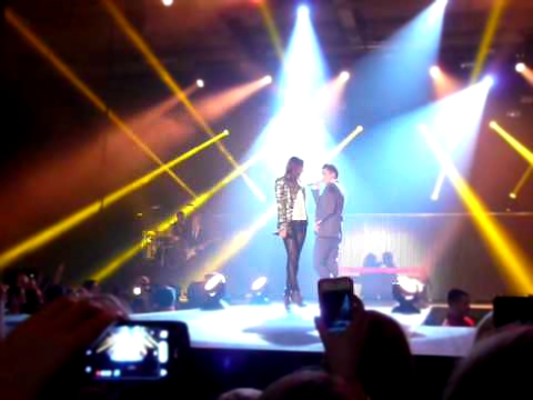 Видеоклип Pop Explosion 2012 Stockholm Eric Saade and Tone Damli - Imagine