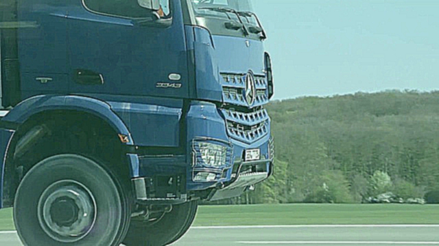Daimler Trucks Вождение Видео-стрит - Arocs HAD Заземлитель 3343 АК