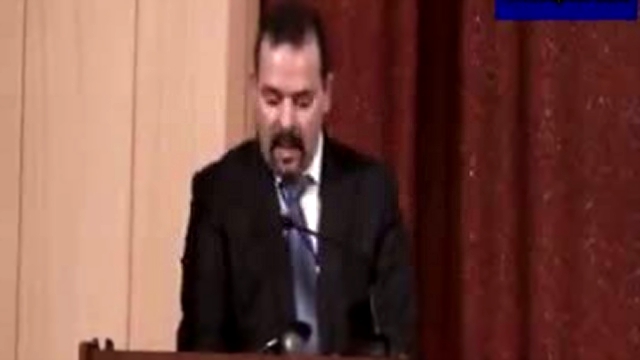 Видеоклип Выступление Эль Араби Рашида, председателя комитета ФМР по б