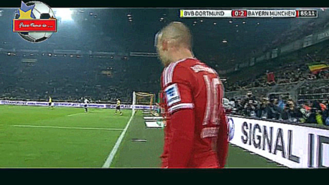 Я обращаю внимание на Марио Гетце!! Боруссия Дортмунд 0-3 Бавария Немецкая Бундеслига 24/11/2013