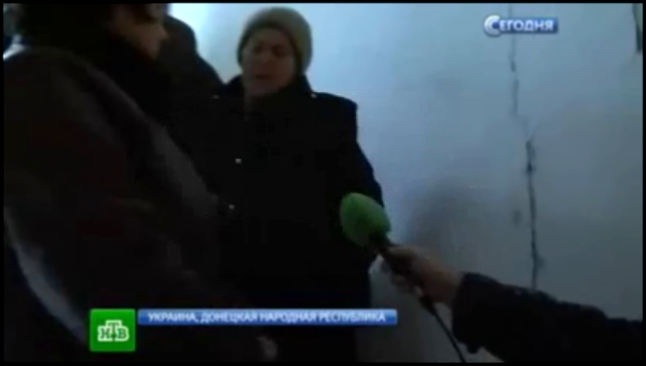 Видеоклип 15.11.14 В Горловке снаряд украинских силовиков убил целую семью.