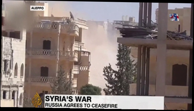 Видеоклип Syria's War- Hundreds of the destroyed houses